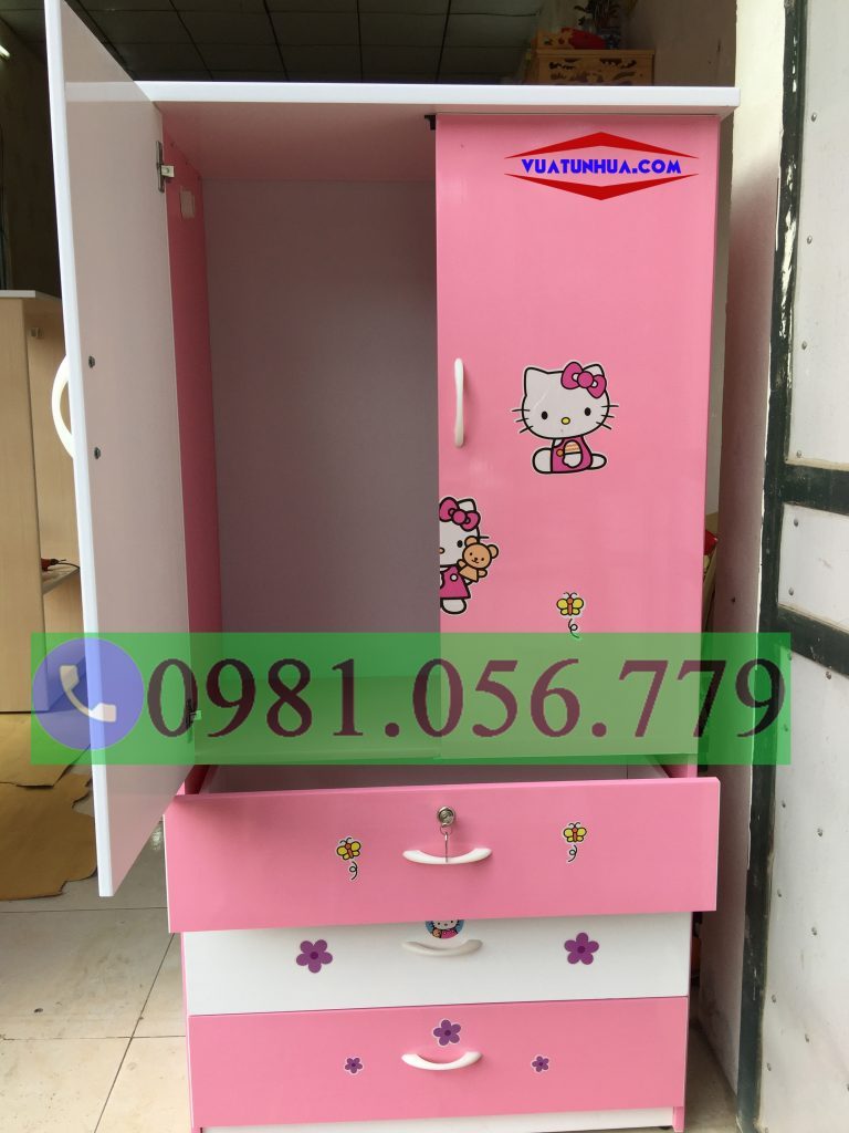 tủ nhựa quần áo loại nhỏ cho bé