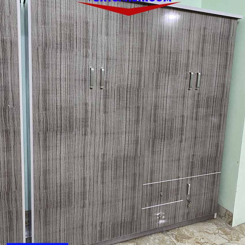 tủ nhựa quần áo 4 cánh VTL04_01 đẹp nét