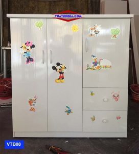 tủ nhựa trẻ em 2 cánh VTB08