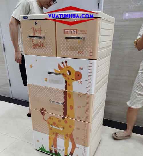 mẫu tủ nhựa trẻ em giá rẻ