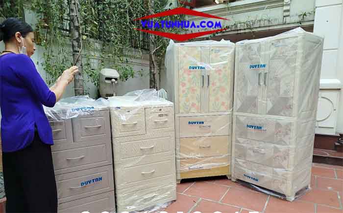 tủ nhựa quần áo nhỏ gọn cho bé