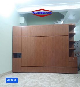 tủ nhựa quần áo 6 cánh 1 kệ VTL06_05