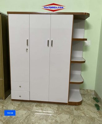 tủ nhựa 3 cánh TCC10