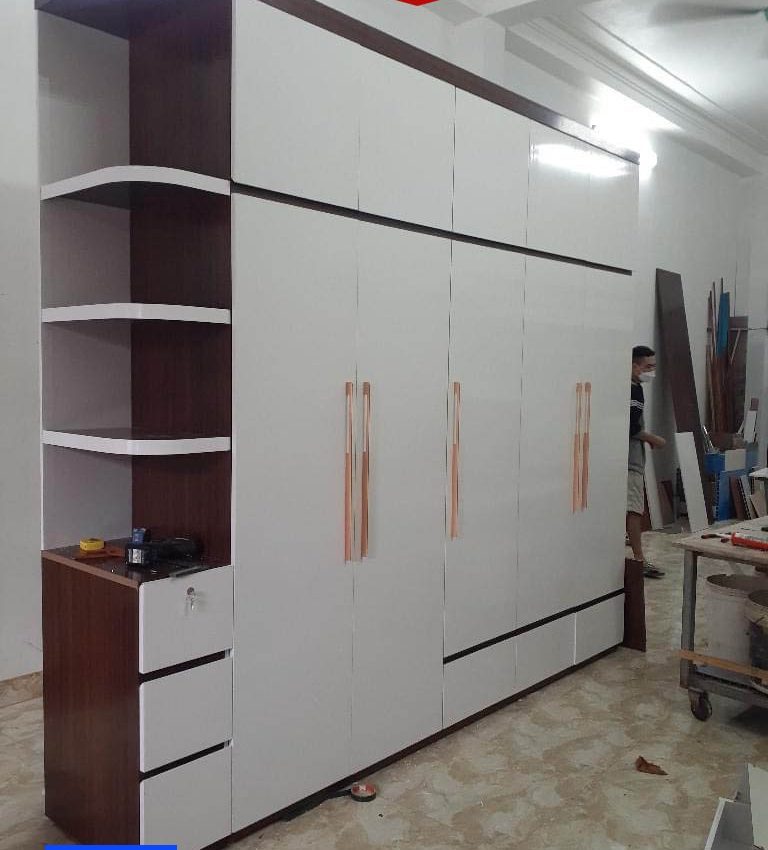 tủ quần áo cao cấp Ecoplast 5 cánh 1 kệ TCC14