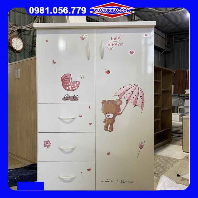 Nên mua tủ nhựa cho bé loại nào